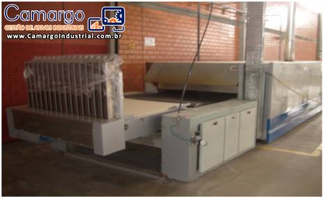 Forno industrial rotativo com resfriamento Fornimaq