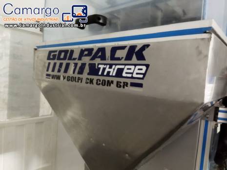 Dosadora pesadora em inox de gros e ps Golpack